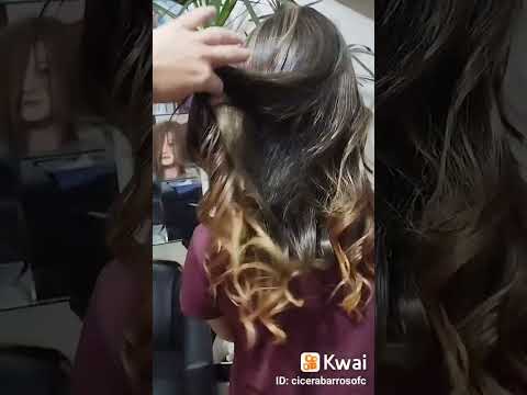 Gente olha esse loiro dourado que lindo.