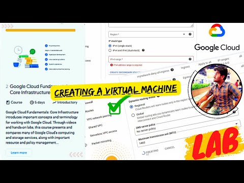 Creating a virtual machine || #2023 #googlecloud #TheArcadeChallenge