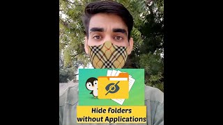 Hide folders without Third-party applications || #Techblunder