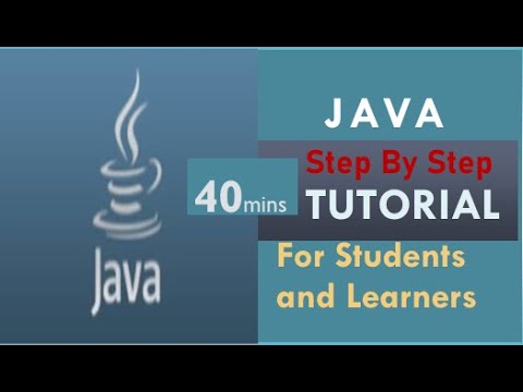 Java tutorial - for students and learners | Java tutorial for beginners | Java step by step tutorial