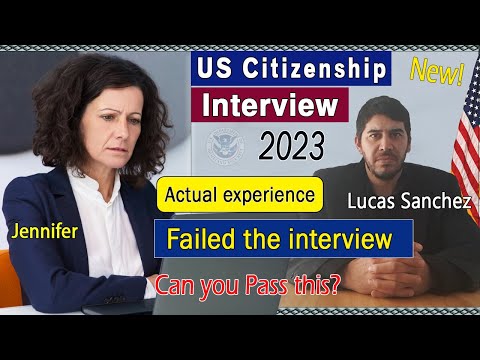 US Citizenship Interview 2023 | Practice USCIS N400 Naturalization Test 2023 with Mr. Lucas Sanches.