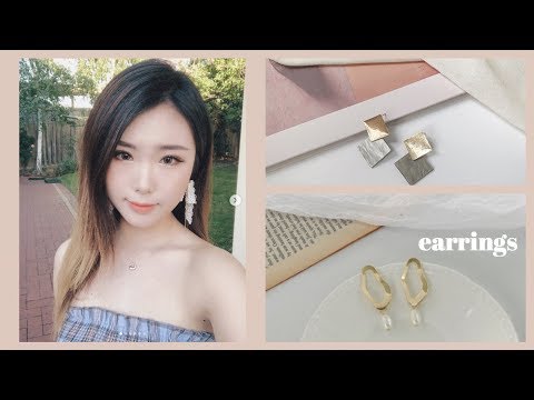 淘宝开箱✨没踩雷!高质感又便宜的耳环💕平均15元|TAOBAO EARRINGS HAUL