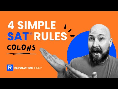 How Colons Work on the SAT