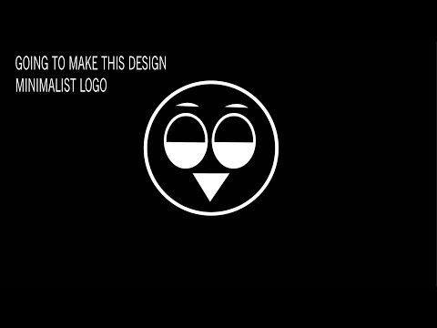 #How to make - owl minimalist- logo design  in illustrator / stunning graphic /easy to learn#.