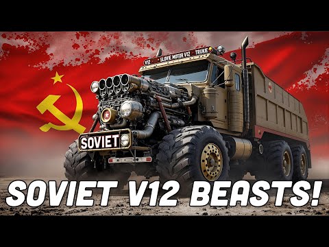 5 INSANE Soviet Era V12 Engines That Powered MONSTER Vehicles