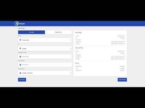 Simple & Clean Ticket Booking Website template with Source Code || HTML, CSS and Javascript.