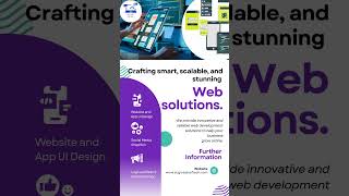 Crafting smart, scalable, and stunning web solutions #trendingvideo #creativewebsite #shorts #like