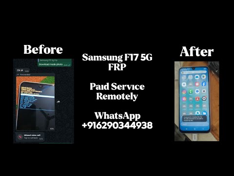 Samsung F17 5G FRP Latest Security 
