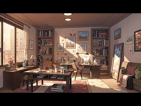 Calm Classroom Cadence 📖 Lofi Homework Harmony 🎵 Study Sanctuary 🌙 chill hop / beats to relax