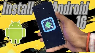🔥 How To Install And Run Android 16 In Any Android Phone Without Root & Twrp !! Install Android 16 🔥