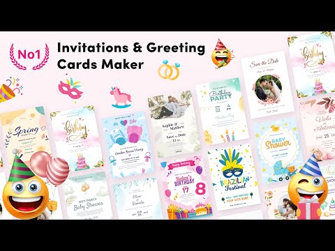 Invitation Maker & Greeting card Maker app