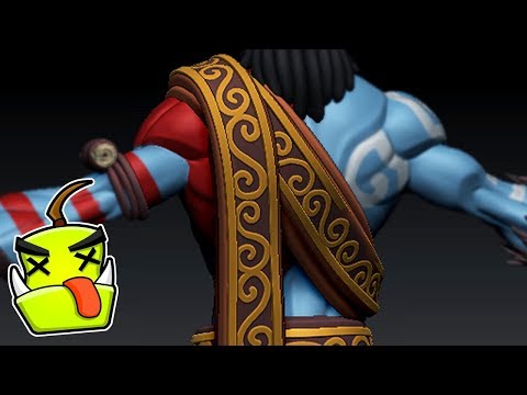 How to make embossed design using Zbrush - Ogre Head Studio