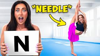 Pick A Letter, Do The Gymnastics Trick!