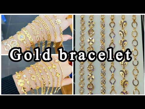 Bracelet gold design || gold bracelet design for women