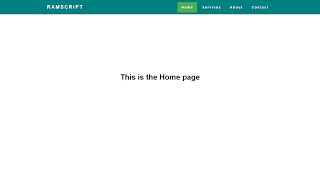 Create a Beautiful Multipage Website from Scratch with HTML & CSS | RamScript | Project 4 Web Design