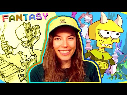 Drawing a FANTASY ADVENTURE scene: With GhostBri 🙂