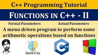 Functions in C++ - II | User Defined Functions | Code Blocks