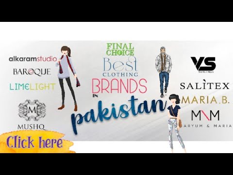 top female clothing brands in pakistan || pak brand names with pictures || 2022 top brand names list