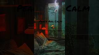 𝑹𝒂𝒊𝒏 𝒐𝒏 𝑾𝒊𝒏𝒅𝒐𝒘 𝒘𝒊𝒕𝒉 𝑻𝒉𝒖𝒏𝒅𝒆𝒓 | 𝑺𝒍𝒆𝒆𝒑 & 𝑹𝒆𝒍𝒂𝒙 #shorts #asmr #relax
