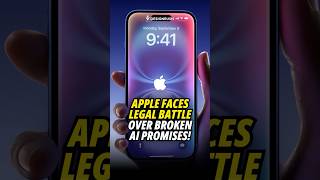 Apple Sued Over False AI Promises – What This Means for Tech's Future #ai #apple #appleai #fyp