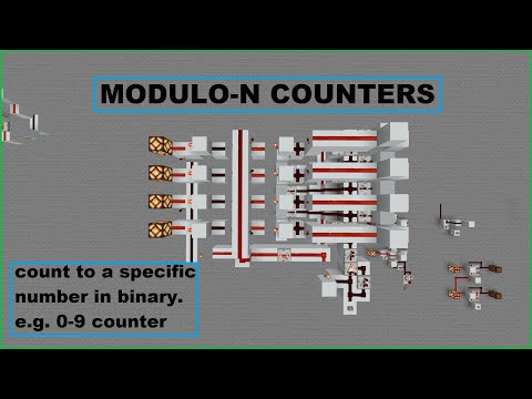Modulo-N Counters - Minecraft Bedrock/Java