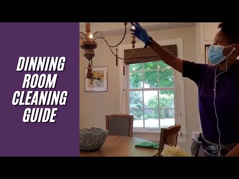 How To Clean A Dining Room| How To Clean Up A Dining Room Efficiently Step By Step Guide