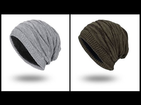 Soft Skull Knitting Winter Caps For Men
