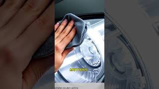 Toothpaste to Clean Foggy Headlights #shorts #lifehacks