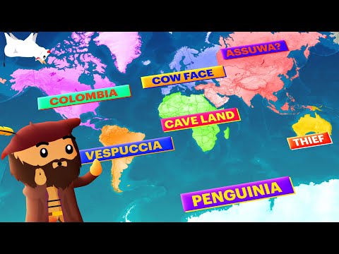 Every Continent's Name Explained