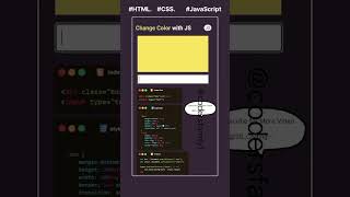 colour picker #color #picker #made #html #css #javascript #using #js #procoder #codersfamily #shorts