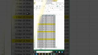Separate Highlighted and Normal data in MS EXCEL 🔥 #excel #exceldataanalytics #excelcourse