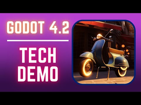 Godot 4.2 looks fantastic in this tech demo!