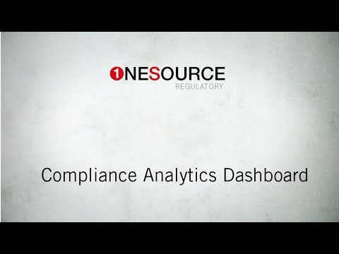 COMPLIANCE ANALYTICS DASHBOARD