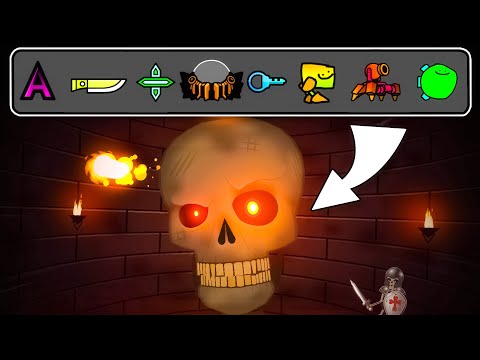 Я Прошёл Skeletal Shenanigans НЕОБЫЧНЫМ СПОСОБОМ в Geometry Dash
