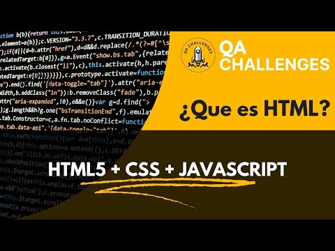 1 ¿Que es HTML?