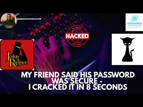 How Hackers Crack Passwords(John The Ripper)
