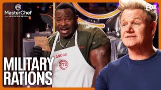 How To Create An Elevated Military Ration Dish (ft. Chef Andre Rush) | MasterChef