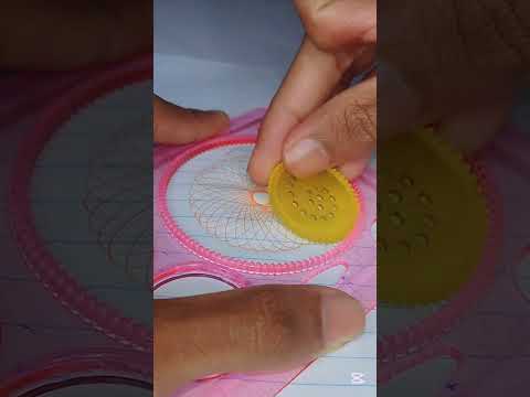 Free time Spirograph Drawing ✍️ #spirograph #freetutorial #shortsdrawing #spirographasmr #art
