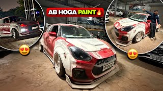 Finally Swift Paint Ke Liye Agyi 😍 ABOUT TO BE INDIA’s NO.1 SWIFT | Harshit Vlogs