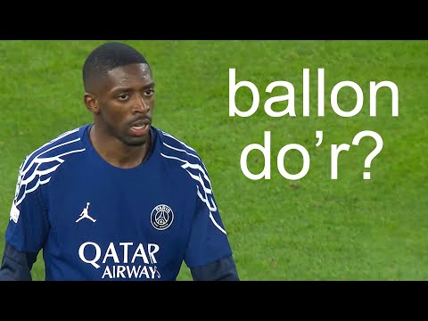 I found Dembélé's last 30 shots...