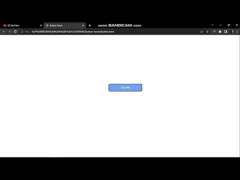 HTML & CSS - Button Hover