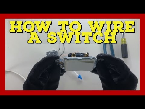 How to wire a light switch - Single pole switch - The Electrical Guide