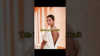 Real me vs AI portrait #seaartai #aiportrait #aiphotos