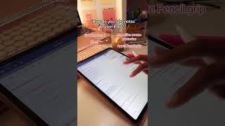 How do you take notes on your iPad? ✍️