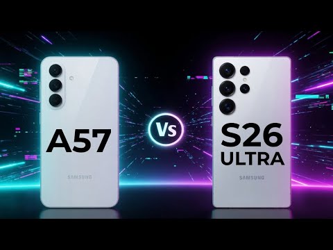 Samsung A57 vs Samsung Galaxy S26 ultra | Full comparison. 