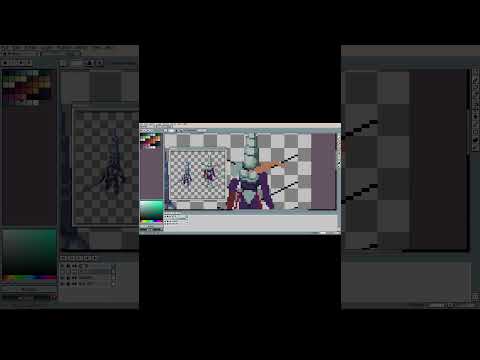 Pixel art Progress! (Full video on channel)