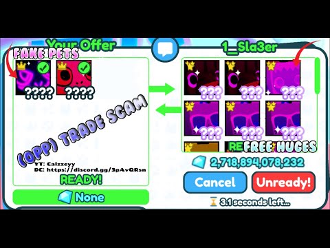 PET SIM X TRADE SCAM SCRIPT SHOWCASE! *PASTEBIN IN DESCRIPTION*