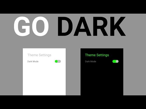 Designing dark mode using Adobe XD