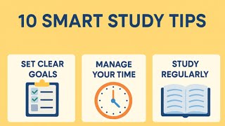 10 smart study Tips!