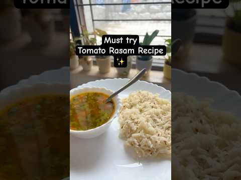 Rasam Recipe | South Indian Rasam Without Dal | Easy Tomato Rasam for Beginners #rasam #tomatorasam